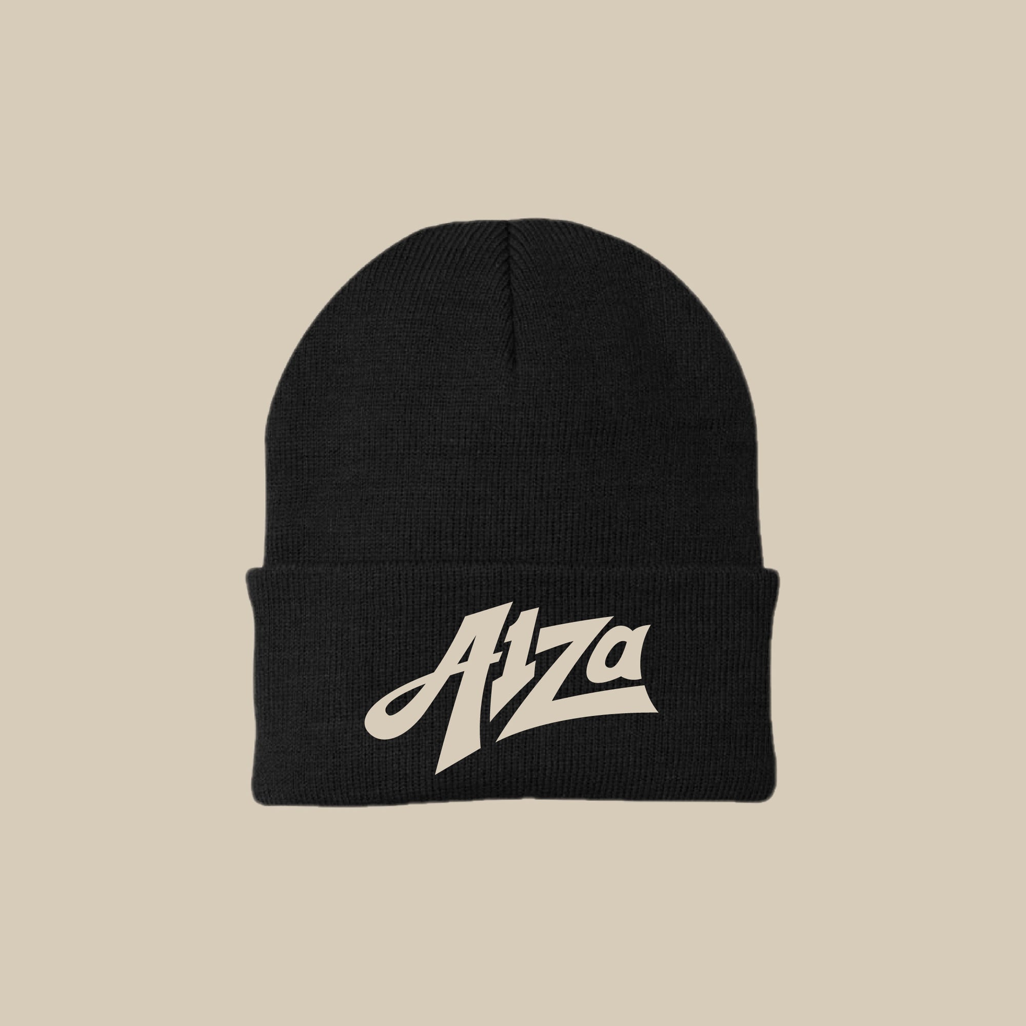 Black Logo Beanie